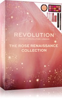 Makeup Revolution Renaissance Rose zestaw upominkowy (nadający doskonały wygląd)