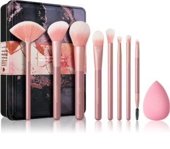 Makeup Revolution Forever Flawless sada štětců s pouzdrem