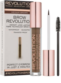 Makeup Revolution Brow Revolution gel fixare pentru sprancene