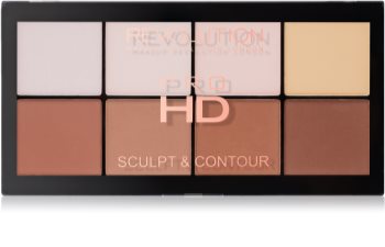 Makeup Revolution Pro HD Sculpt & Contour paleta para contornos faciales
