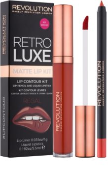 Makeup Revolution Retro Luxe kit lèvres mat