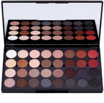 Makeup Revolution Flawless 2 paleta očních stínů se zrcátkem