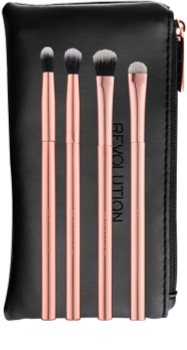 Makeup Revolution Ultra Metals Go Travel Brush Set for Eye Area
