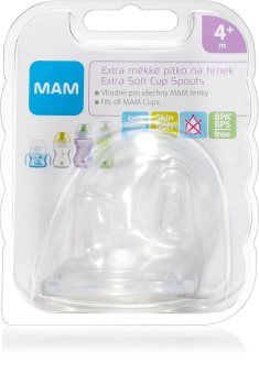 MAM Baby Bottles Extra Soft Cup Spout tétine de rechange