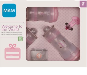 MAM Welcome to the World Gift Set Gift Set Pink (for babies)