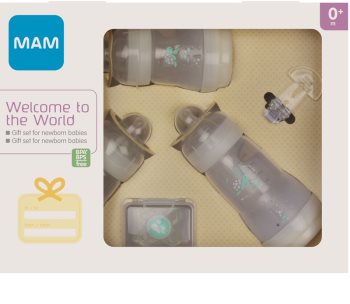MAM Welcome to the World Gift Set zestaw upominkowy Beige (dla niemowląt)