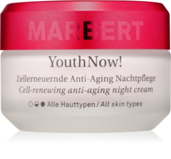 Marbert Anti-Aging Care YouthNow! Nachtcreme gegen Falten für die Erneuerung der Hautzellen