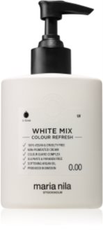 Maria Nila Colour Refresh White Mix színes pigmentek nélküli tápláló maszk pasztell árnyalatok kialakításához