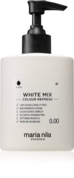 Maria Nila Colour Refresh White Mix vyživující maska bez barevných pigmentů k dotvoření pastelových odstínů