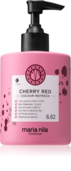 Maria Nila Colour Refresh Cherry Red jemná vyživující maska bez permanentních barevných pigmentů