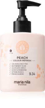 Maria Nila Colour Refresh Peach Sanfte nährende Maske ohne permanente Farbpigmente