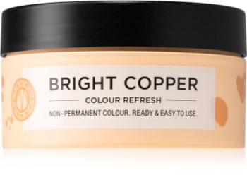Maria Nila Colour Refresh Bright Copper jemná vyživujúca maska bez permanentných farebných pigmentov
