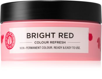 Maria Nila Colour Refresh Bright Red jemná vyživující maska bez permanentních barevných pigmentů