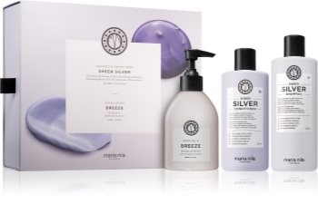 Maria Nila Sheer Silver kosmetická sada pro blond a melírované vlasy