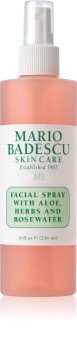 Mario Badescu Facial Spray with Aloe, Herbs and Rosewater Tonisierendes Gesichtsnebel-Spray für hydratisierte und strahlende Haut