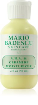 Mario Badescu A.H.A. & Ceramide Moisturizer cremă hidratantă pentru o piele mai luminoasa