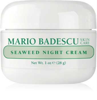 Mario Badescu Seaweed Night Cream Feuchtigkeitsspendende Nachtcreme mit Mineralien