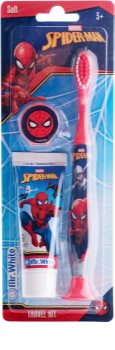 Marvel Spiderman Travel Kit kit med tandvård för barn