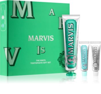 Marvis The Mints Toothpaste Gift Set pasta do zębów (3 szt.) zestaw upominkowy