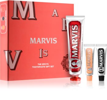Marvis Flavour Collection The Mints pasta za zube (3 kom) poklon set