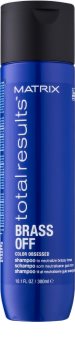 Matrix Total Results Brass Off champô neutralizante dos tons amarelos