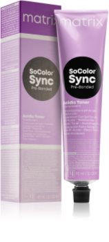 Matrix SoColor Sync Pre-Bonded Acidic Toner Translucent Säuretoner für das Haar