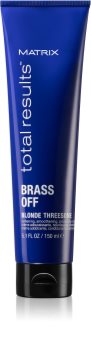 Matrix Total Results Brass Off crema termo-protectoare pentru netezirea parului indisciplinat