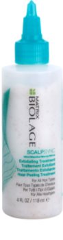 Matrix Biolage ScalpSync exfoliante para eliminar la caspa y para reparar el cuero cabelludo seco