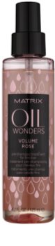 Matrix Oil Wonders Volume Rose tratamiento pre-champú para cabello fino