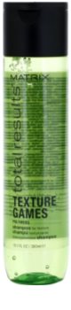 Matrix Total Results Texture Games champú con polímeros para dar definición al cabello