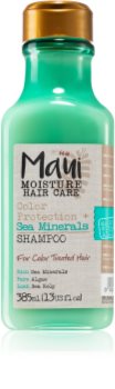 Maui Moisture Colour Protection + Sea Minerals Aufhellendes und stärkendes Shampoo für coloriertes Haar mit Mineralien