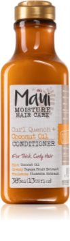 Maui Moisture Curl Quench + Coconut Oil balsamo all'olio di cocco per capelli mossi e ricci