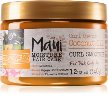 Maui Moisture Curl Quench + Coconut Oil Maske für welliges und lockiges Haar