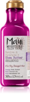 Maui Moisture Revive & Hydrate + Shea Butter drėkinamasis ir gaivinamasis šampūnas sausiems ir pažeistiems plaukams