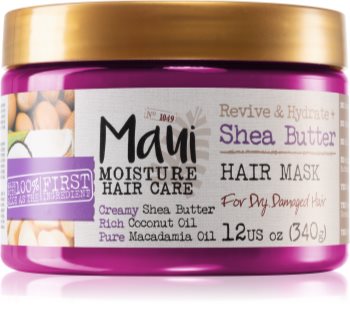 Maui Moisture Revive & Hydrate + Shea Butter hydratační maska pro suché a poškozené vlasy