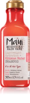 Maui Moisture Lightweight Hydration + Hibiscus Water šampon pro všechny typy vlasů