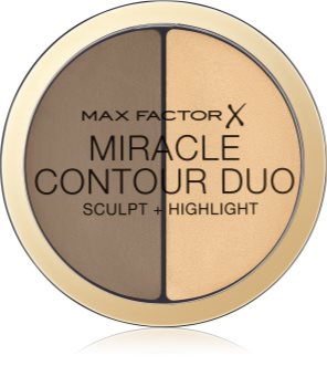 Max Factor Miracle Contour Duo кремообразен бронзант и озарител