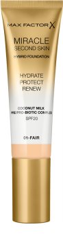 Max Factor Miracle Second Skin hidratáló krémes make-up SPF 20