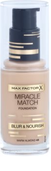 Max Factor Miracle Match Flüssiges Make Up mit feuchtigkeitsspendender Wirkung