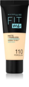 Maybelline Fit Me! Matte+Poreless matující make-up pro normální a mastnou pleť