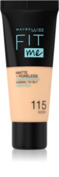 Maybelline Fit Me! Matte+Poreless matující make-up pro normální a mastnou pleť