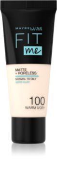 Maybelline Fit Me! Matte+Poreless matující make-up pro normální a mastnou pleť