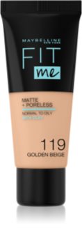 Maybelline Fit Me! Matte+Poreless matující make-up pro normální a mastnou pleť