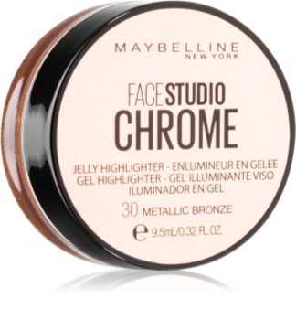 Maybelline Face Studio Chrome Jelly Highlighter Gelartiger Highlighter