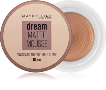 Maybelline Dream Matte Mousse матиращ фон дьо тен