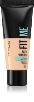 Maybelline Fit Me! Matte+Poreless fond de teint matifiant pour peaux normales à grasses