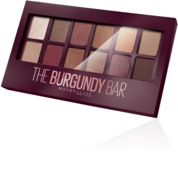 Maybelline The Burgundy Bar палитра сенки за очи