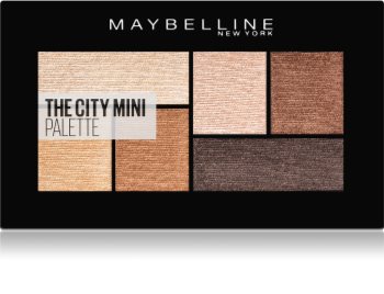 Maybelline The City Mini Palette paletă cu farduri de ochi