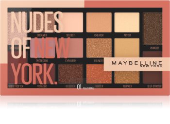 Maybelline Nudes Of New York палитра сенки за очи