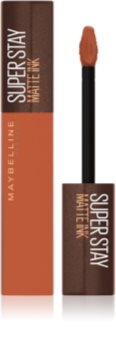 Maybelline SuperStay Matte Ink Coffee Edition mattító folyékony rúzs